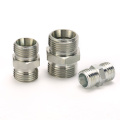 1D-RN Metric Hose Adapter H.T male 24 cone seat Adapter with nut and cutting ring hydraulic adapters fittings